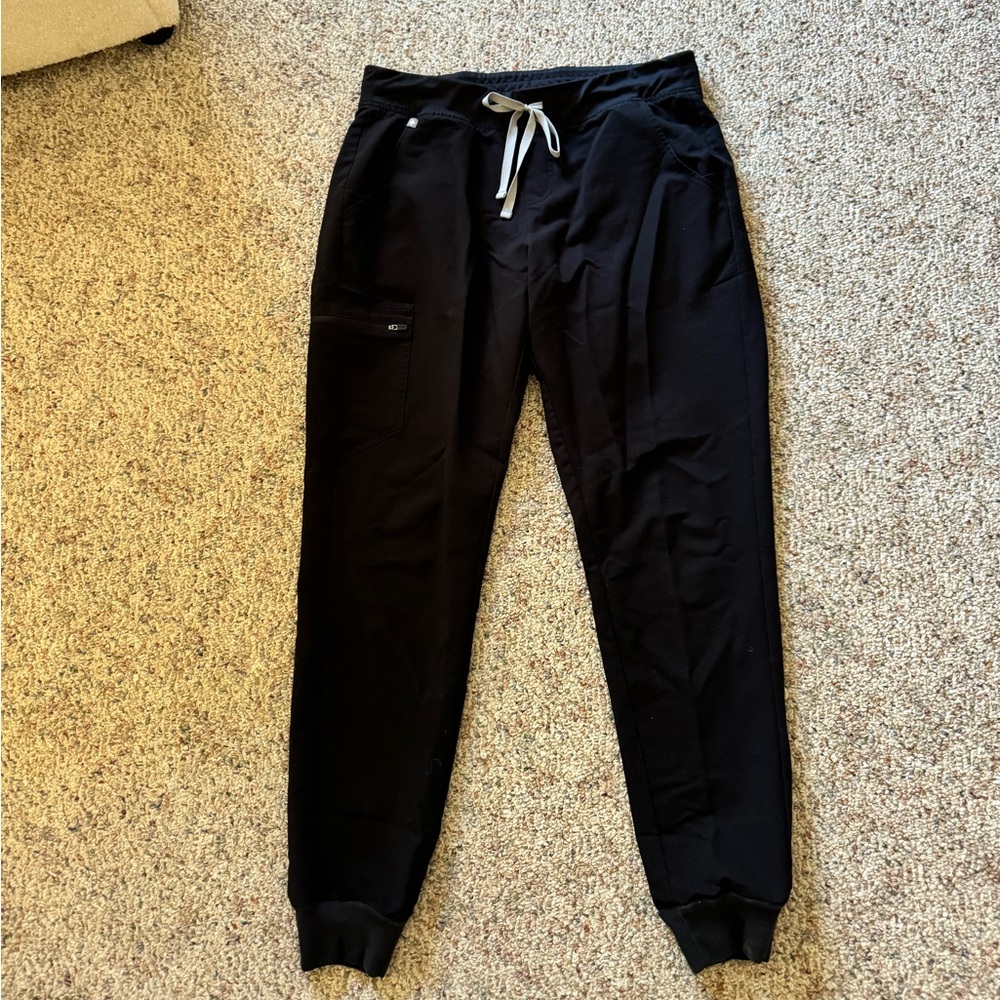 Figs black Zamora scrub pants